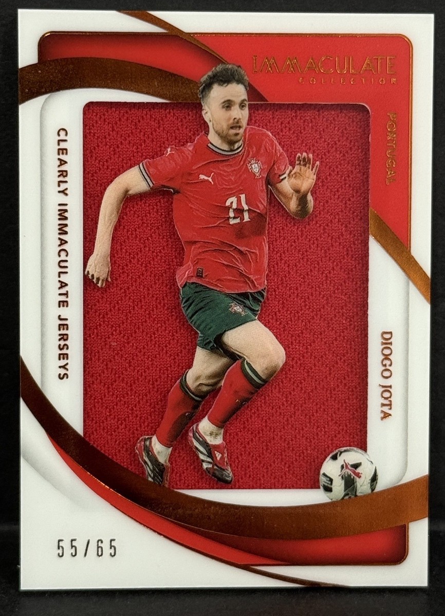 2024-25 Panini Immaculate Portugal Diogo Jota Immaculate Patch
