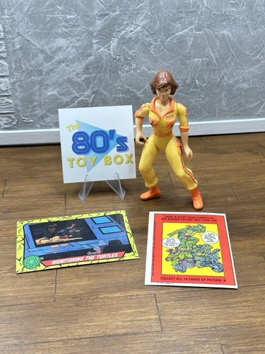 Playmates Teenage Mutant Ninja Turtles TMNT April ONeil 1990