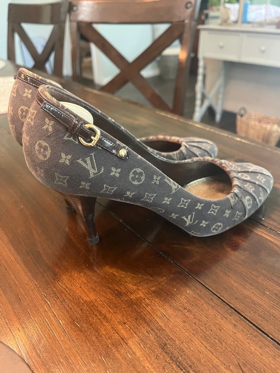 Louis Vuitton Monogram Shoes In Women's Heels | eBay