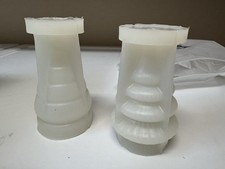 2 Pack 3D christmas tree silicone mold, Soap, Resin, Candle Mold