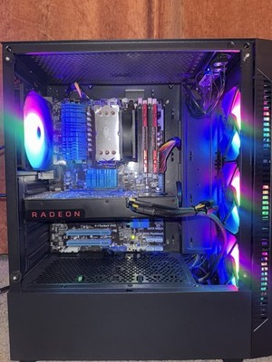 BUDGET GAMING PC AMD FX 8350 8GB Ram RX540 4GB GPU 1TB HDD WIN10 WIFI