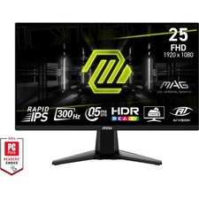 MSI 24.5" MAG 255XF FHD 300Hz 0.5ms GtG Rapid IPS Gaming Monitor - MAG255XF