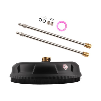 #ad 15 Inch High Pressure Surface Cleaner 4000 PSI w 2 Extension Wands Set $45.26