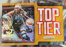 2025 Panini Prizm WNBA RHYNE HOWARD Top Tier Gold Prizm 1/10 Atlanta Dream
