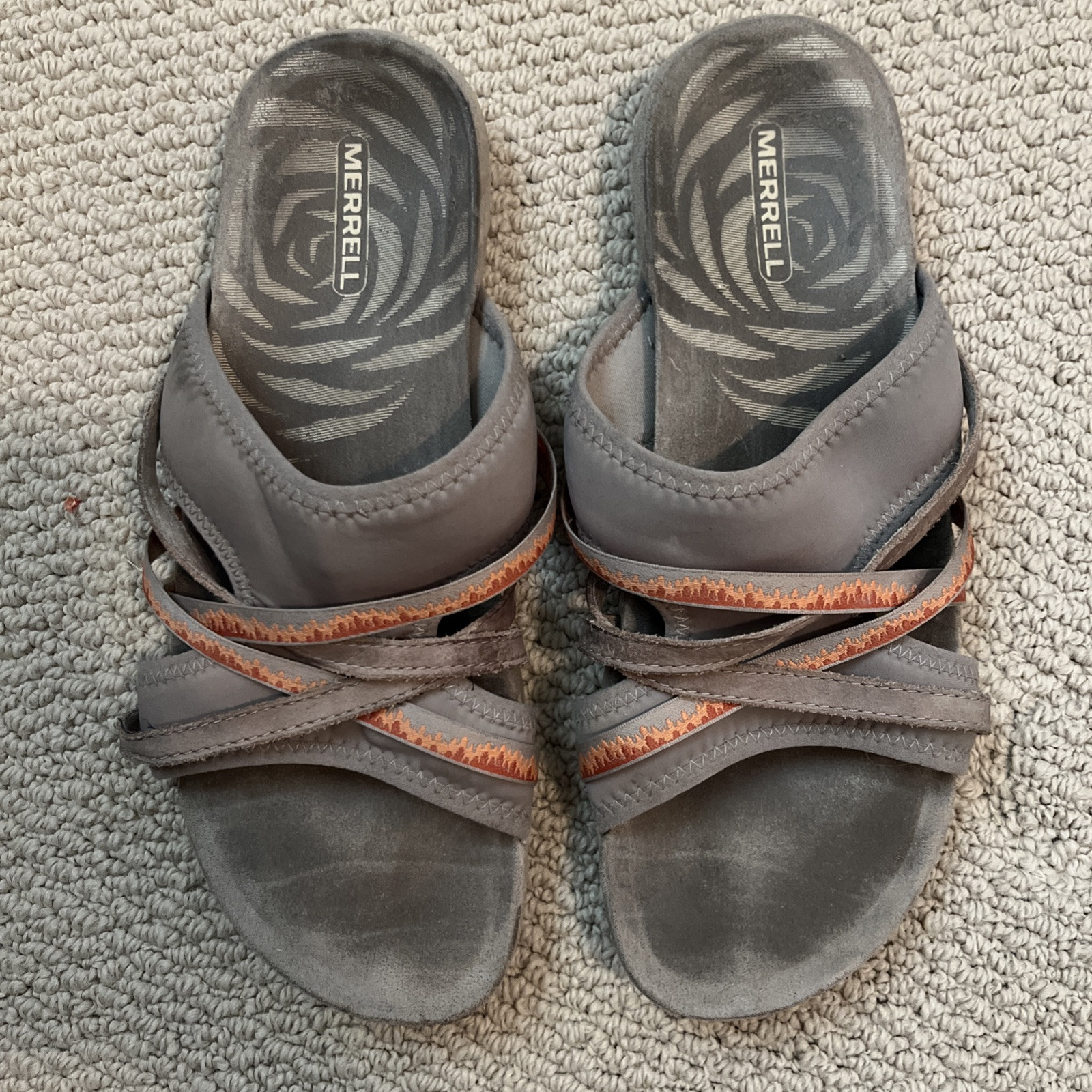 Merrell Terran 3 Cush Slide Moon ClayComfort sandalo donna taglia 10