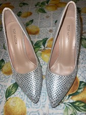 Womens High Heels Silver Rhinestone Bling Bridal Wedding Prom Size 6