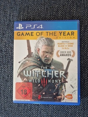 The Witcher 3-Wilde Jagd (Game of The Year Edition) (Sony PlayStation 4, 2016)