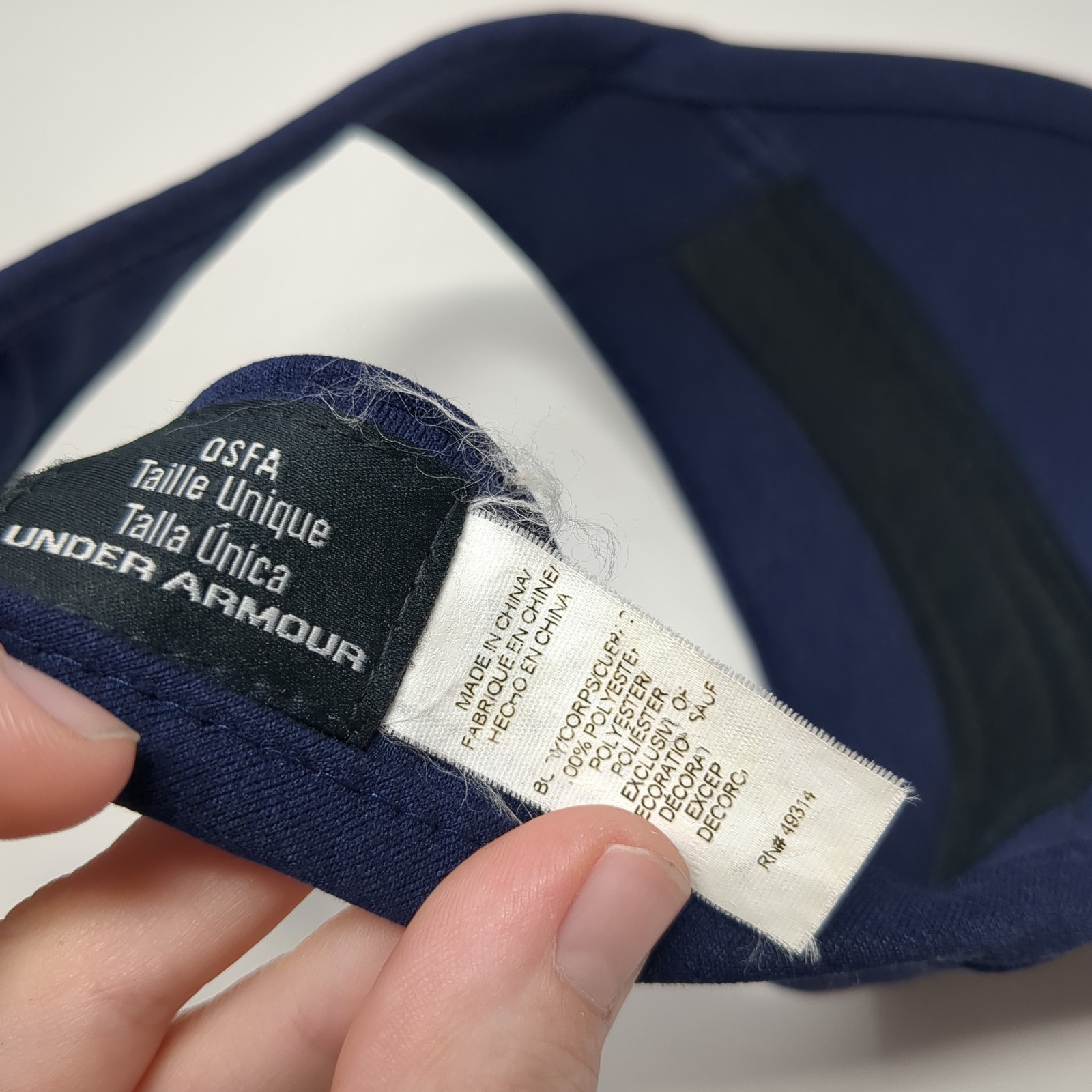 Level Builders Strapback Hat Blue One Size Embroi… - image 9