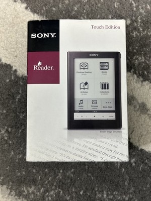 Sony Touch Edition Digital Reader PRS-600 6'' Black REPAIR Battery Issue