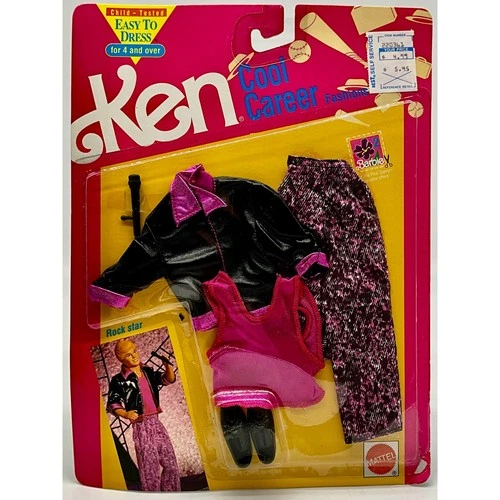 Vintage 1991 Mattel Barbie Ken-Cool Career Fashions 2952 Asst. 2953 BRAND NEW