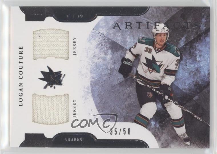 2011 Artifacts Horizontal Variation Jersey/Jersey 35/50 Logan Couture #60 0rs6