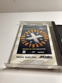 NFL Quarterback Club 96 Sega Saturn CIB Complete w/ Reg Card TESTED