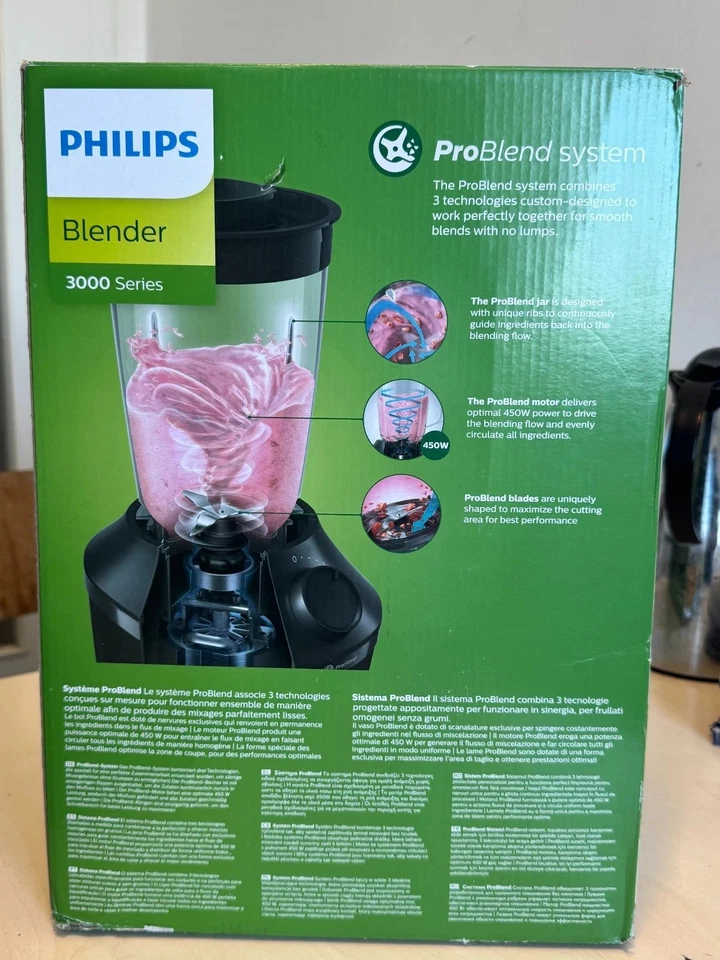 Philips Standmixer Blender 450W ProBlend-Technologie 1,9Liter HR2041 - Bild 2 von 4
