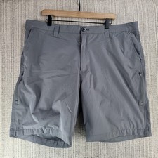 Orvis Shorts Mens 40 Gray Lightweight Zip Pocket Quick Dry Outdoor Hiking Golf