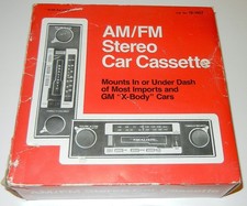 Vintage 1980s Realistic Radio Shack Amfm Stereo Car Cassette 12-1907 New Vintage 1980s Realistic Radio Shack Amfm Stereo Car Cassette 12-1907 New