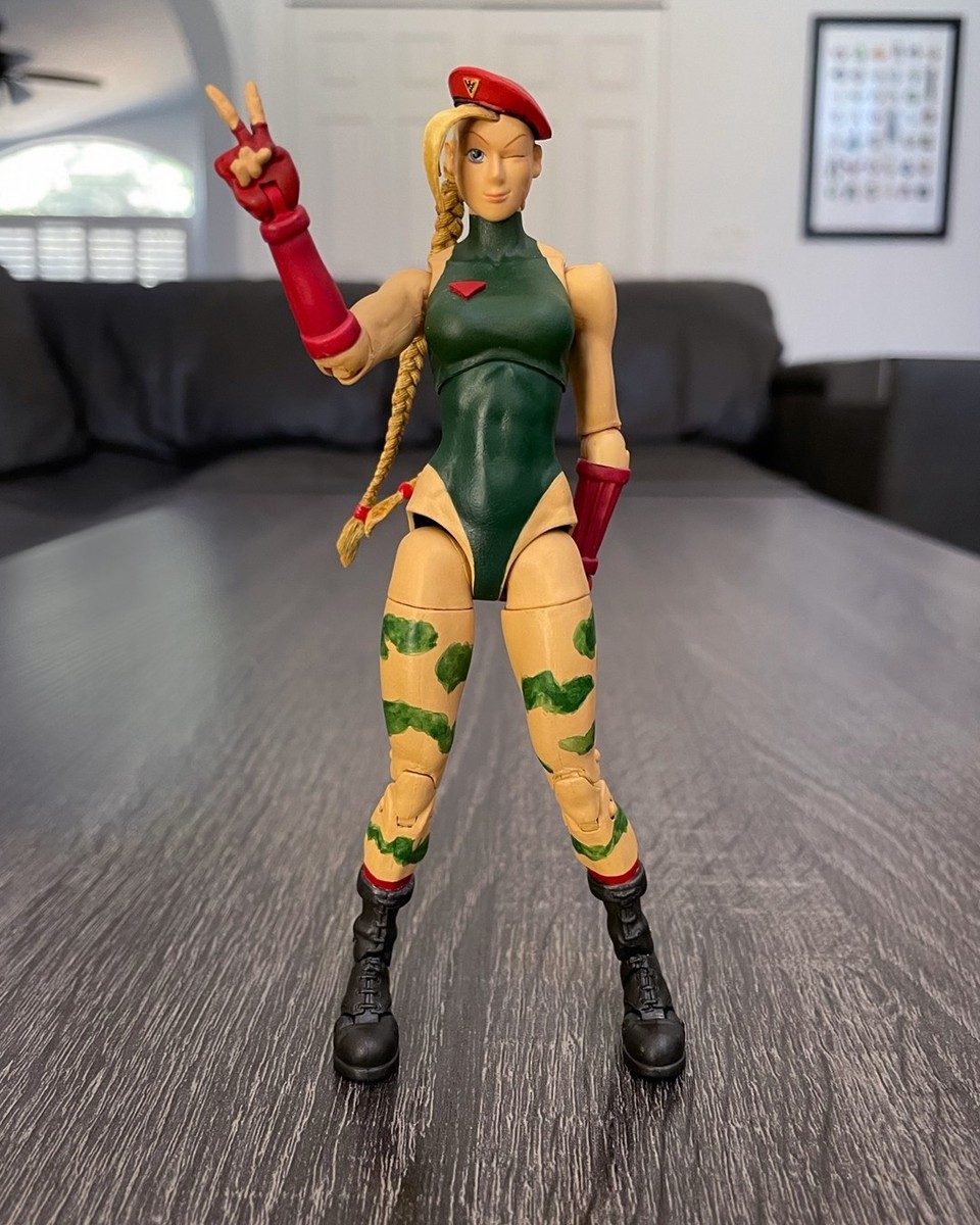 sota toys ストリートファイター　フィギュア　キャミー　CAPCOM 1/12 Street Fighter Cammy Custom Action Figure Storm Jada Toys