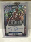 JOE DUMARS 2024-25 PRIZM SENSATIONAL SIGNATURES LOTUS FLOWER PRIZMS /18