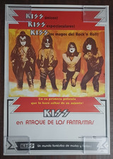 KISS Attack Of The Phantoms Mexican Promo Poster Reproduction 18.5