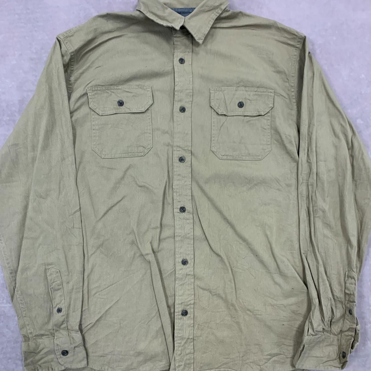 Wrangler Shirt long sleeve shirt with chest pockets Men's L thumbnail 2