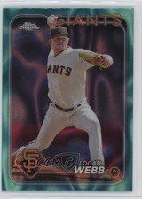 2024 Topps Chrome Aqua Lava Refractor /199 Logan Webb #168 0q1p