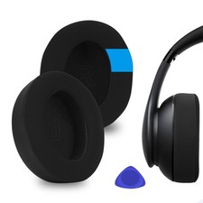 Geekria Cooling-Gel Ear Pads for Anker Soundcore Life Q10, Life 2 NEO Black