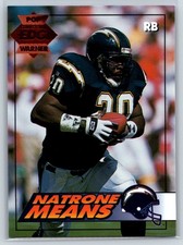 1994 Collector's Edge Natrone Means Pop Warner Bronze Parallel #175
