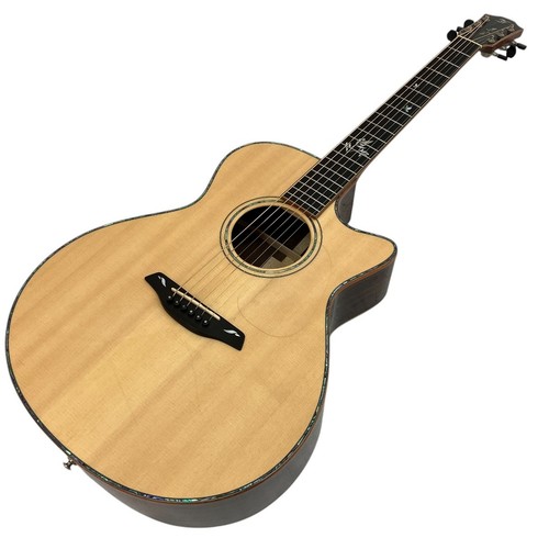 Acoustic Guitar Furch Rainbow GC-ER with Custom Inlays Floral Pattern ...