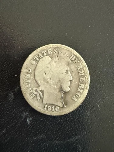 1910 S Barber Liberty Head Dime G