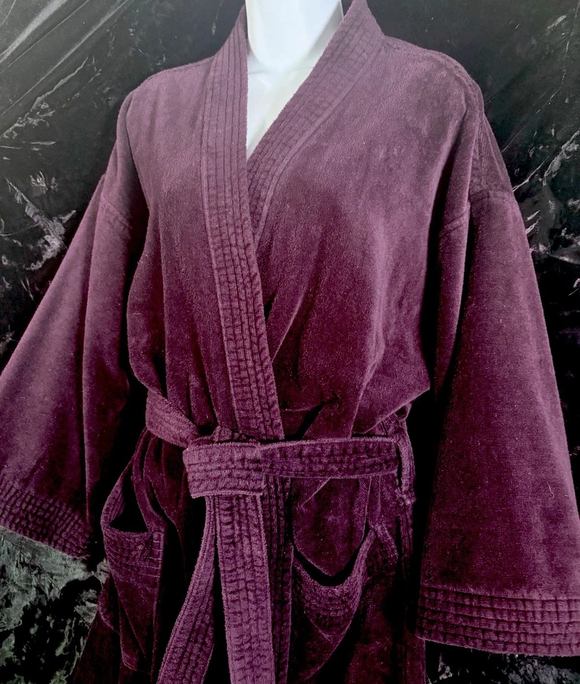 Bata de baño vintage Stafford Terry 100 % tela para hombre talla única marrón Brasil en muy buen estado Foto 2 de 4