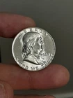 1962- D Franklin Half Dollar BU #6
