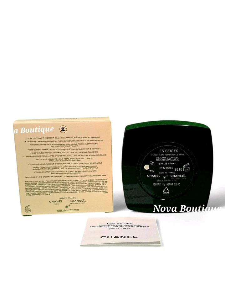 Chanel Les Beiges Healthy Glow Gel Touch Foundation – N°12 Rosé - Image 2 of 4