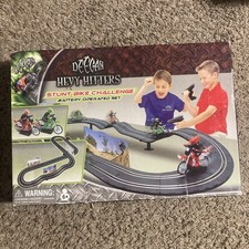 Deegan Stunt Bike Challenge BROKEN Vtg 1/43 Slot Bike Racing FOR PARTS ONLY