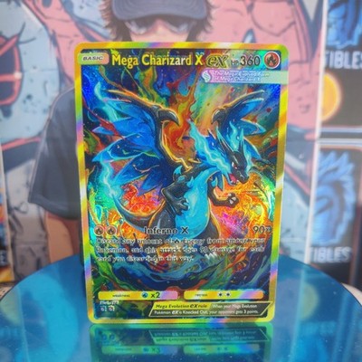 Mega Charizard  Inferno X ACG   Full Art Holo Custom Made Art Limited. 1