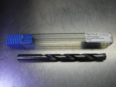 CTMI 14mm Coolant Thru Carbide Drill 8xd 14.00x14.00x133x182IK ALCRN (LOC1788B)
