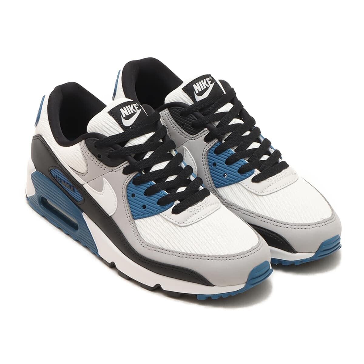 Nike Air Max 90 Industrial Blue Sneakers Retro Running Nike Air Max 90 Industrial Blue Sneakers Retro Running