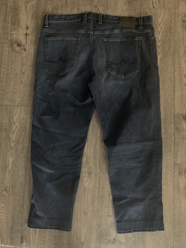 Alberto Jeans Regular Slim Fit Men's 40x26 Medium Wash (hemmed) | eBay