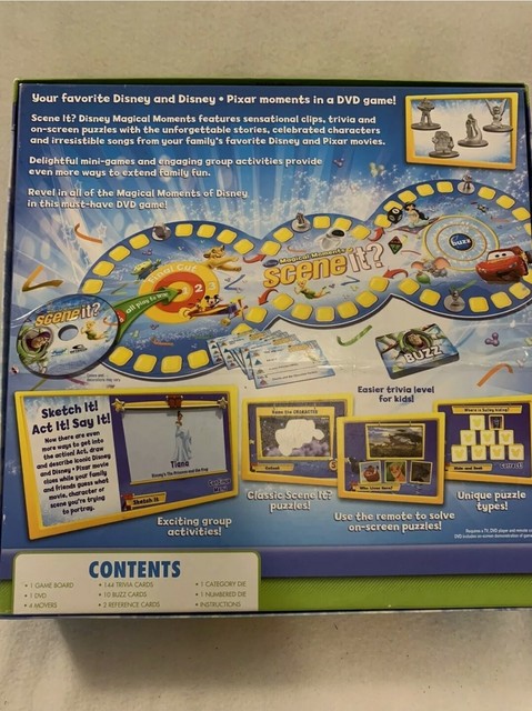 R3215 Disney Scene It Magical Moments Dvd Game For Sale Online Ebay