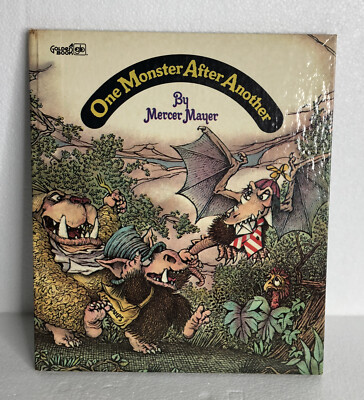 1974 One Monster After Another Mercer Mayer First Edition Vintage Book