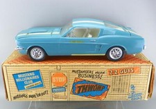 Vintage Wen-Mac AMF 1967 Ford Mustang GT Fastback 2+2 16" modello con scatola originale