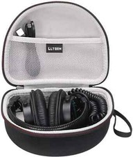 LTGEM Hard Travel Carrying Headphones Case for Sony MDR7506 Professional Large D