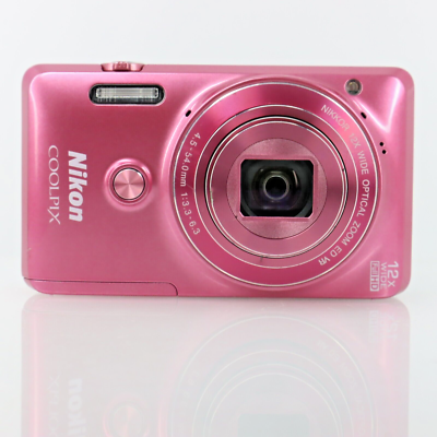 Nikon COOLPIX S6900 Pink 16.2MP w/battery 32GB SD card Nikon COOLPIX S6900 Pink 16.2MP w/battery 32GB SD card
