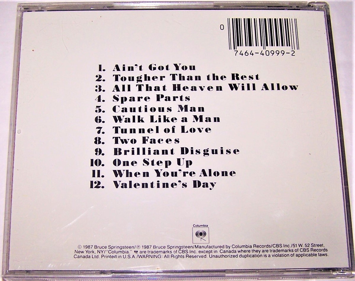 Springsteen, Bruce : Tunnel of Love CD | eBay