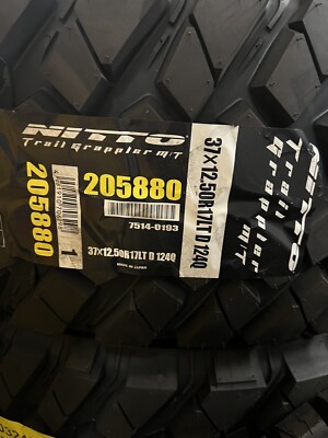 Nitto Trail Grappler MT 37X12.50R20 Tire for sale online | eBay
