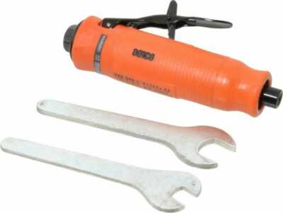 Dotco 1/4'' Collet, Straight Handle, Air Straight Die Grinder 34,000 RPM, Fron...