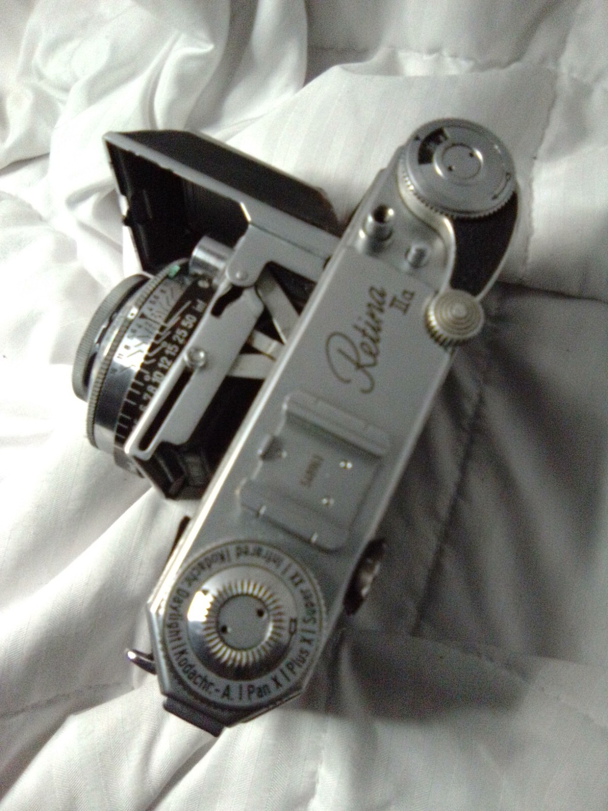 1950s Kodak Retina IIa 35mm Folding Camera Vintage Manual RARE
