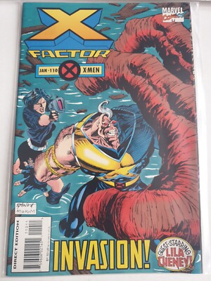X-FACTOR Ausgabe #110 1990 Marvel Comic 1. Serie (Original Xmen Reunited) Sehr guter Zustand/NM
