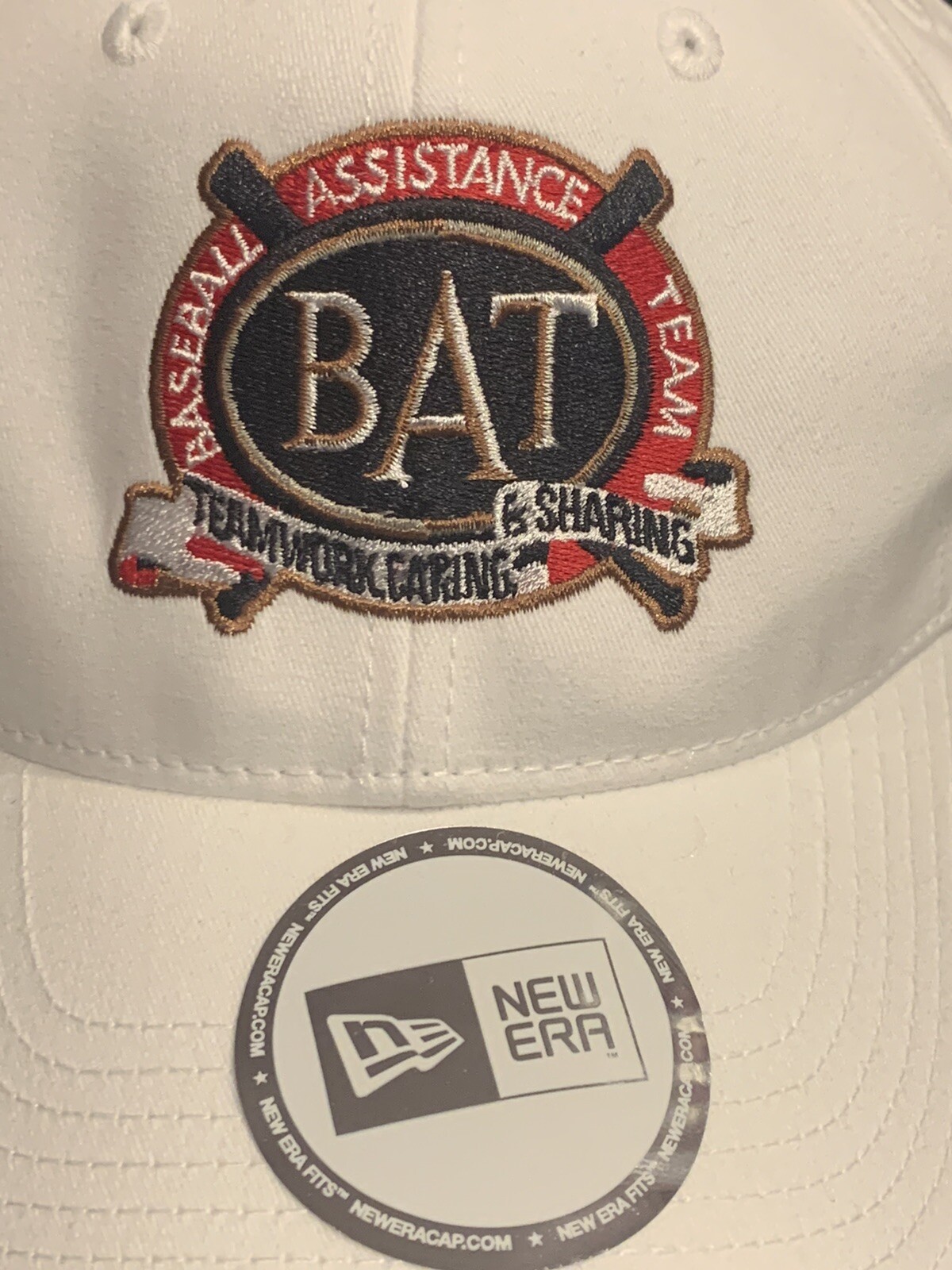 NEW ERA B.A.T BASEBALL ASSISTANCE TEAM HATWHITENEW YORK METS,SHEA