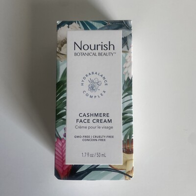 Nourish Botanical Beauty Cashmere Face Cream - Skin Hydration - 1.7 fl oz(50 ml)