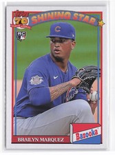 2021 Topps Archives #91BZ-12 Brailyn Marquez 1991 Topps Bazooka Shining Stars