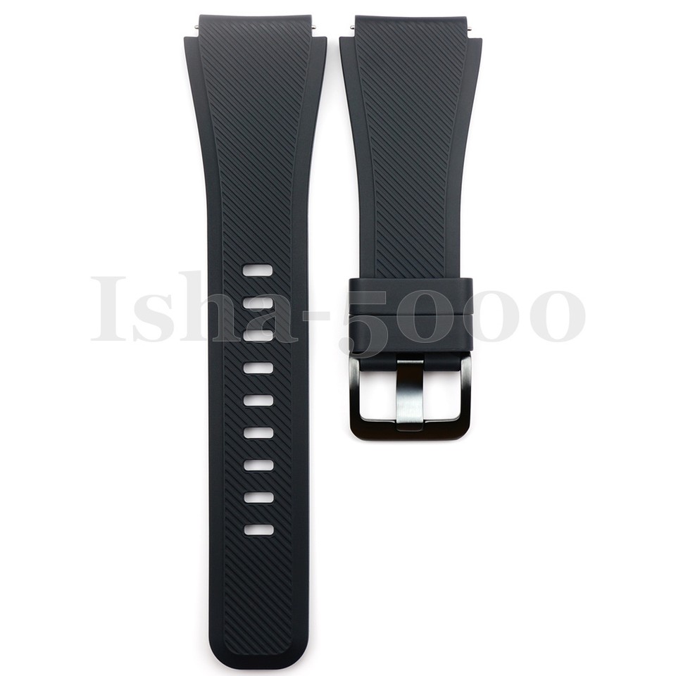 Genuine Silicone Watch Band Strap for Samsung Gear S3 Frontier SM-R760